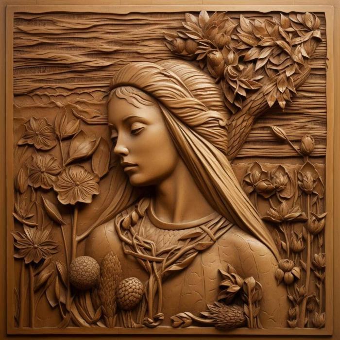 نموذج ثلاثي الأبعاد لآلة CNC 3D Art 